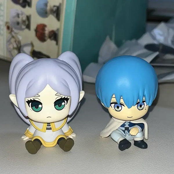 [BUNJANG] Frieren: Beyond Journey's End Frieren & Himmel Seated Figure Bundle Set / 장송의 프리렌 eaki 앉아있는 피규어 프리렌 힘멜 세트 일괄양도