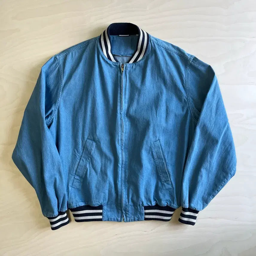 [BUNJANG] Levi's Vintage Clothing Denim Blouson Jacket / 리바이스 빈티지 클로딩 데님 블루종 자켓 ( ~105)