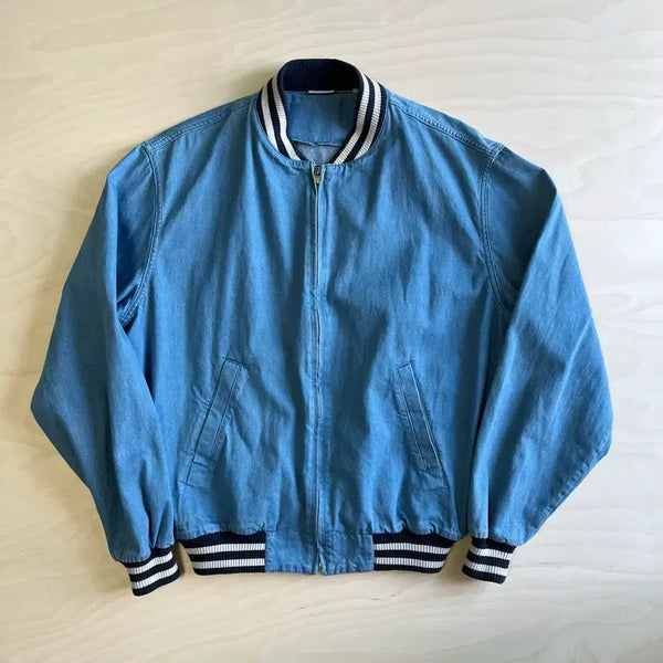 [BUNJANG] Levi's Vintage Clothing Denim Blouson Jacket / 리바이스 빈티지 클로딩 데님 블루종 자켓 ( ~105)