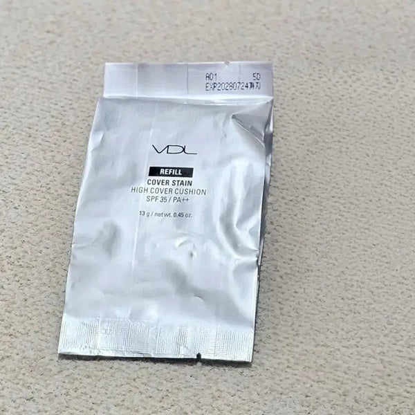 [BUNJANG] VDL Expert Color Cover Stain Cushion A01 Refill / VDL 커버스테인 하이커버 쿠션 A01 17호 리필