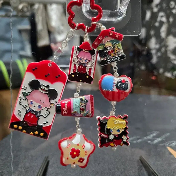 [BUNJANG] Handmade Disney Collaboration Dimoo Keychain / [핸드메이드] 디즈니 콜라보 디무 키링