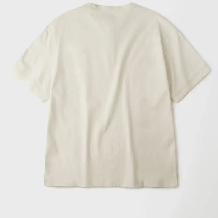 [BUNJANG] Outstanding Vintage Henlay Neck T-Shirt / 아웃스탠딩 빈티지 헨리넥