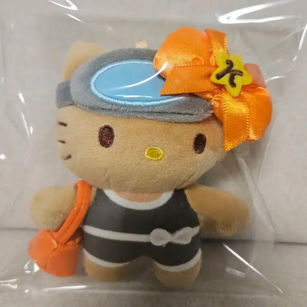 [BUNJANG] Jeju Diver Kitty Keychain / 제주해녀키티키링 태닝키티키링