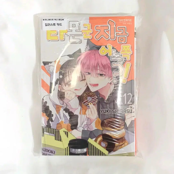 [BUNJANG] Tamon-kun, Are You In Love? Vol. 12 (Animate Limited Edition) / (애니메이트 특전 포함) 타몬군 지금 어느 쪽?! 12권 순정 만화