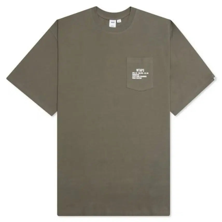 [BUNJANG] Vans x WTAPS Short Sleeve T-Shirt XL Khaki / (XL) 반스 더블탭스 vans wtaps 반팔 티 카키