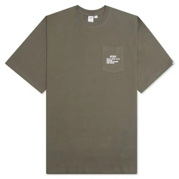 [BUNJANG] Vans x WTAPS Short Sleeve T-Shirt XL Khaki / (XL) 반스 더블탭스 vans wtaps 반팔 티 카키