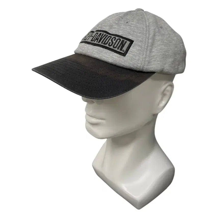 [BUNJANG] Harley-Davidson Bar Logo Embroidered Vintage Cap / 할리데이비슨 바 로고 자수 빈티지 캡