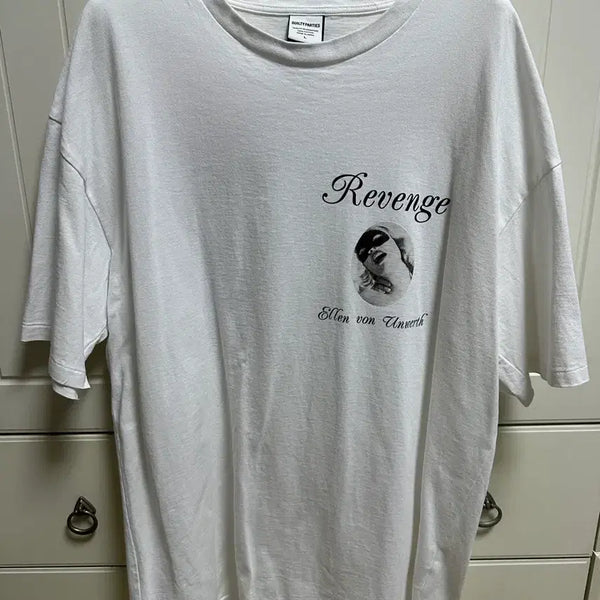 [BUNJANG] Wacko Maria Ellen von Unwerth Short Sleeve T-Shirt / 와코마리아 엘렌 폰 운베르트 반팔