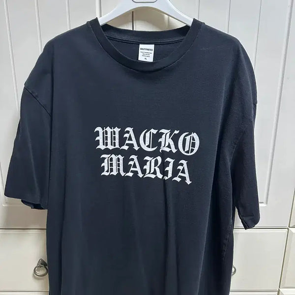 [BUNJANG] Wackomaria Cotton Logo Print T-Shirt XL / 와코마리아 반팔