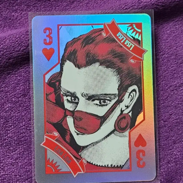 [BUNJANG] JoJo's Bizarre Adventure Jojo World Aurora Trump Cards Lisa Lisa / 죠죠의 기묘한 모험 죠죠월드 오로라 트럼프 카드 리사리사