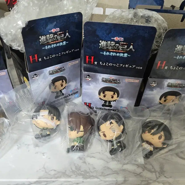 [BUNJANG] Attack on Titan Chocoinu Set H (6 Figures) / 진격의거인 H상 초코노코 6개 풀셋
