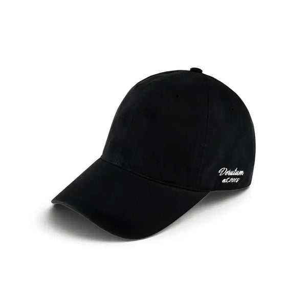 [BUNJANG] VERUTUM Side Logo Bio Washing Cap (Black) / [베루툼] 사이드 로고 워싱 캡(블랙)