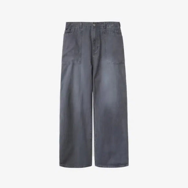 [BUNJANG] Polilter Cotton Fatigue Pants Washed Mid Gray / [3] 코튼 퍼티그 팬츠 - 워시드 미드 그레이