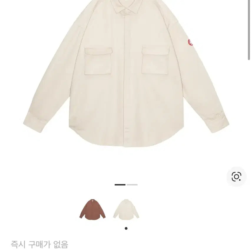 [BUNJANG] Carhartt WIP 26SS Big Shirt Beige L / 카브엠트 빅 셔츠 베이지 26ss 팝니다.