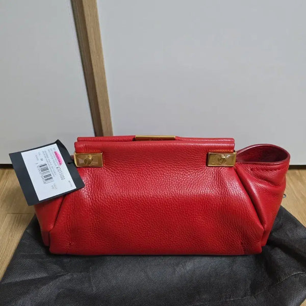 [BUNJANG] Lanvin Red Clutch Bag / 랑방 레드 클러치백