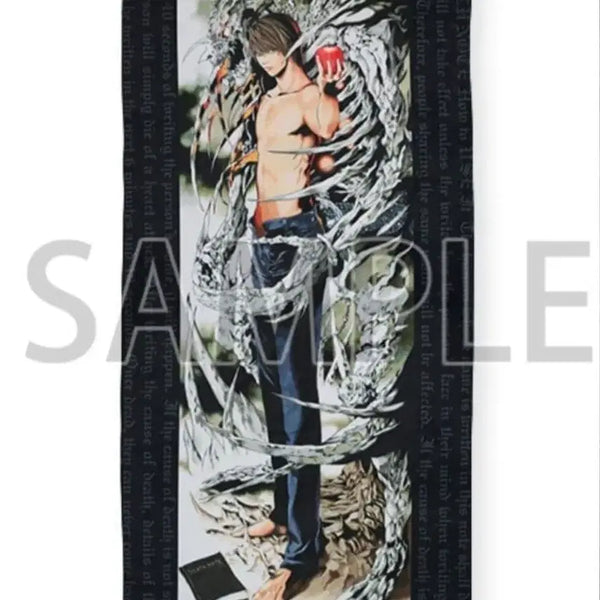 [BUNJANG] Death Note Art Exhibition Light Yagami Big Towel / 데스노트 원화전 빅타올 야가미라이토
