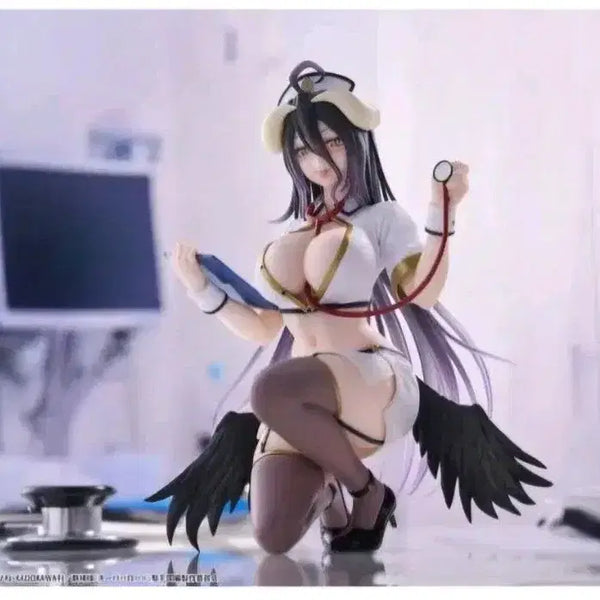 [BUNJANG] Taito Desktop Cute Albedo Nurse Ver. Figure / 타이토 데스크탑 큐트 [오버로드] -알베도 간호사 버전