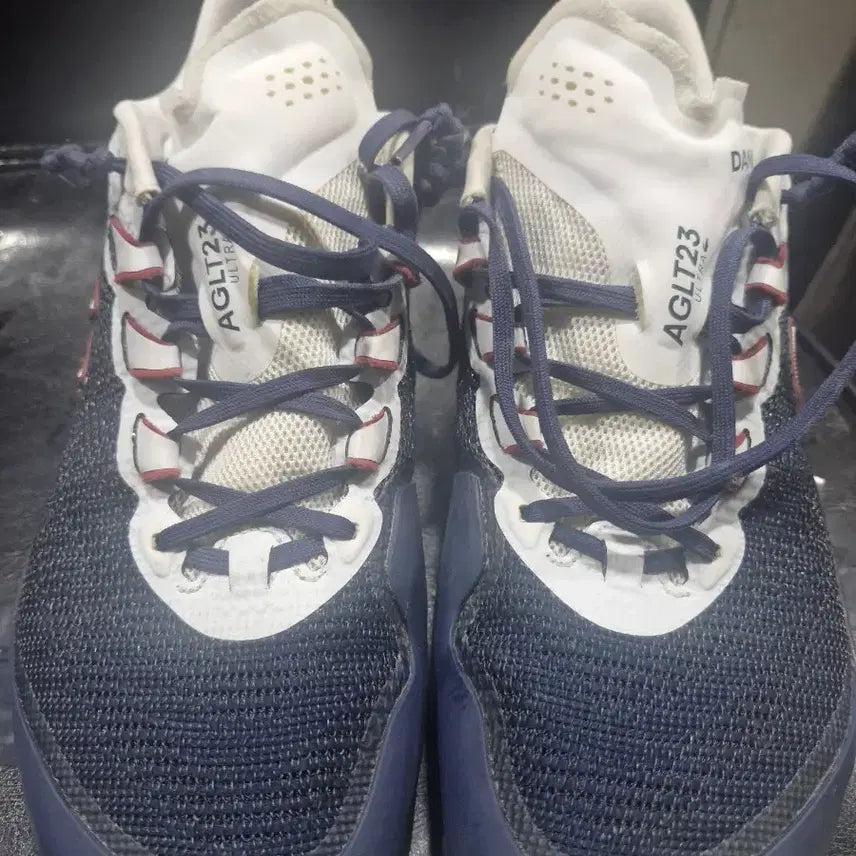 [BUNJANG] Lacoste LT23 Ultra Medvedev Edition Tennis Shoes Navy White Size 270 US 9 / 라코스테 lt23 울트라 메드베데프 270