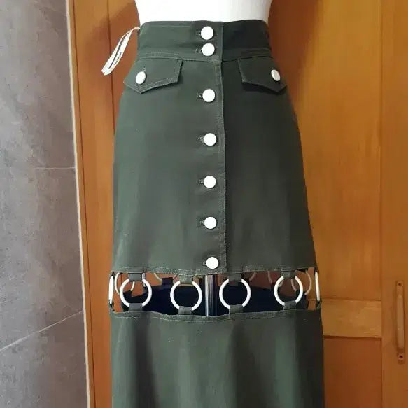 [BUNJANG] Self-Portrait Unique Long Skirt / 셀프 포트레이트 유니크한 롱스커트