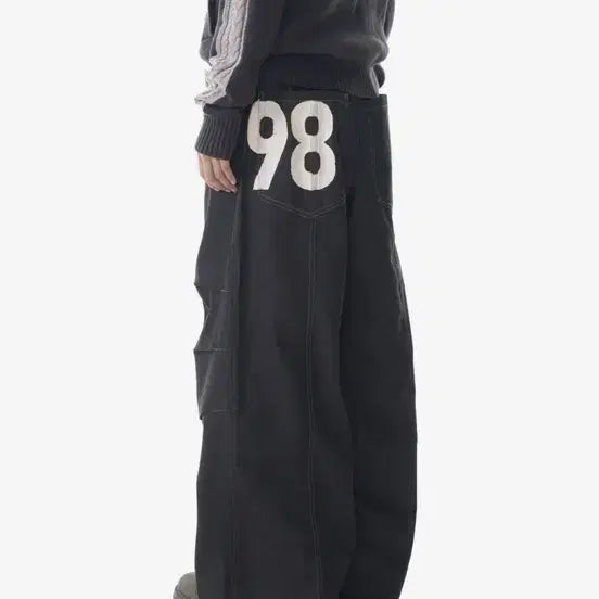 [BUNJANG] Arkam 98 Printing Pintuck Pants / 아캄 98 프린팅 핀턱 팬츠