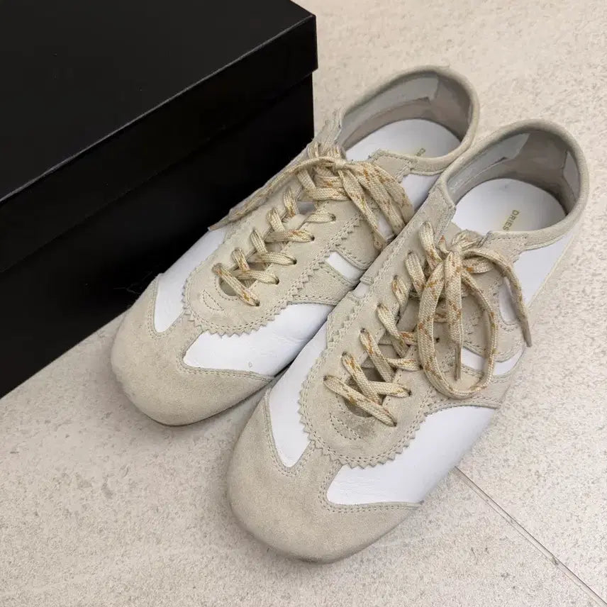 [BUNJANG] Dries Van Noten Suede and Leather Sneakers / 드리스반노튼 스니커즈 44