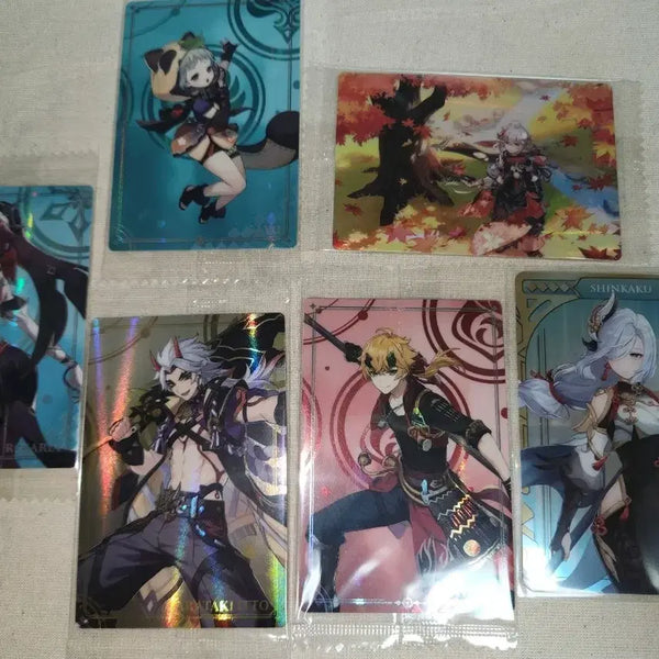 [BUNJANG] Genshin Impact Wafer Cards Bundle Set / 원신 웨하스 카드 일괄