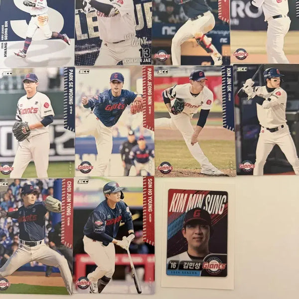 [BUNJANG] 2026 KBO Lotte Giants Card Bundle with Pepero Tteu-ttewoo / 2026 크보 kbo 카드 롯데 자이언츠 + 빼빼로 띠부 일괄