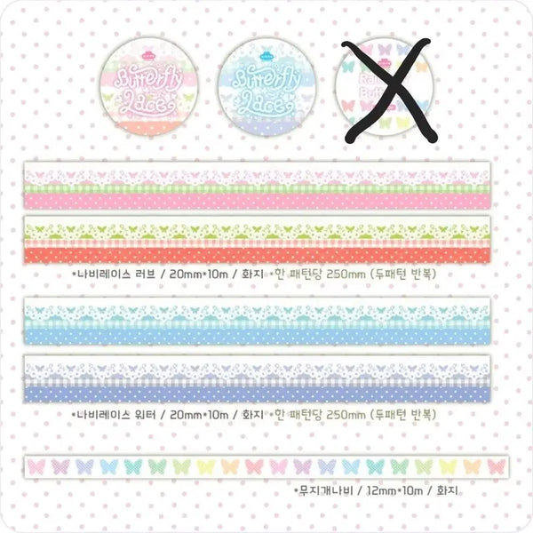 [BUNJANG] Jiyum Die-Cut Washi Tape / 지윰 마테컷, 키스컷