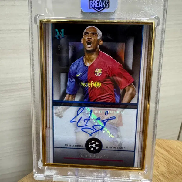 [BUNJANG] Topps Museum Eto Autograph Signed Card Limited Edition 75 / 탑스 museum 에투 오토 싸인카드 75한정