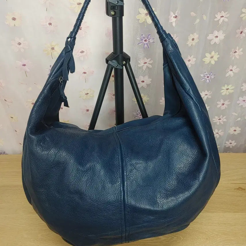 [BUNJANG] Valextra Hobo Bag Shoulder Bag / 델콘데 천연 가죽 호보백 숄더백