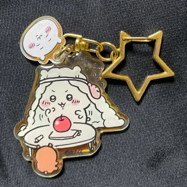 [BUNJANG] Chiikawa & Monchiku Acrylic Stand Keychain / 치이카와 먼작귀 아크릴스탠드 키링