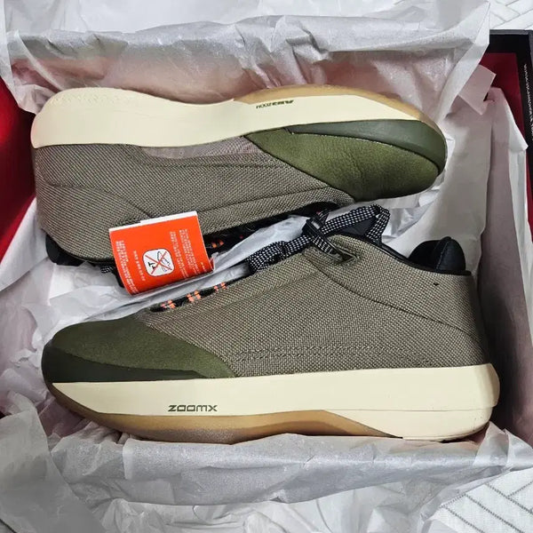 [BUNJANG] Air Jordan 4 Olive "Craft" Basketball Shoes (270mm) / 조던40 올리브 270사이즈 농구화 새제품(택포)