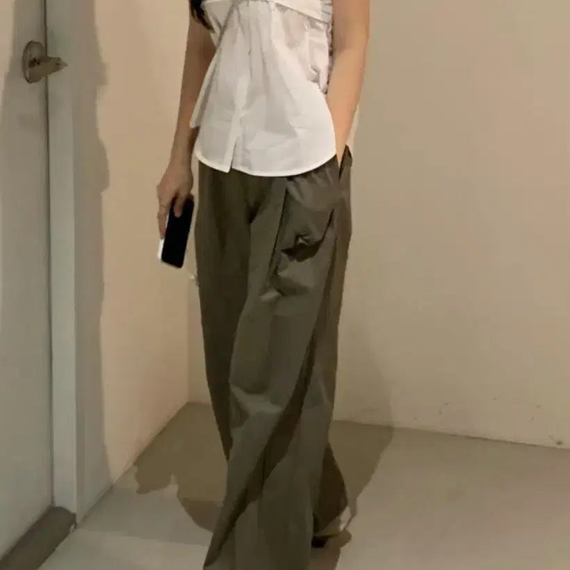 [BUNJANG] Saisonplatt L.lee Pocket Pants / 시즌플레이트 엘리 포켓 팬츠 새상품