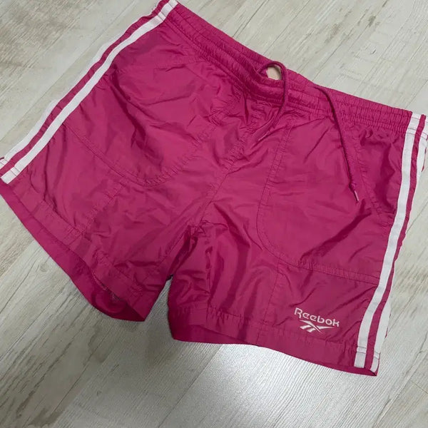 [BUNJANG] Reebok Pink Beachwear Pants / 리복 핑크 비치웨어 팬츠