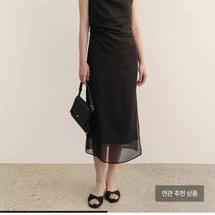 [BUNJANG] Kinder Salmon Layered Felicie Dress Black / 킨더살몬 레이어드 원피스 Felicie Dress Black :)