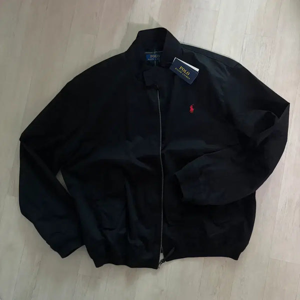 [BUNJANG] Polo Ralph Lauren Barracuda Jacket Black Red Pony / 폴로 바라쿠다자켓(블랙/레드포니)