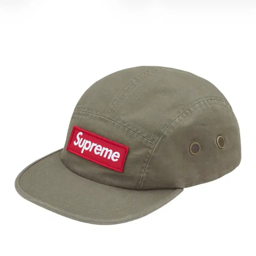 [BUNJANG] Supreme 26SS Box Logo Camp Cap Olive / 슈프림 캠프캡 올리브 26SS 박스로고