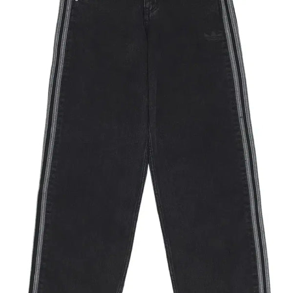 [BUNJANG] Adidas Denim Firebird Pants True Black / [33] JC6718 아디다스 데님 파이어버드 팬츠 트루 블랙 데님
