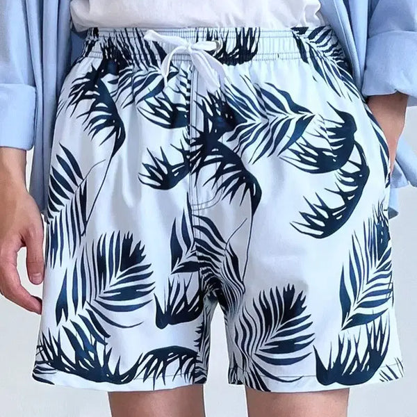 [BUNJANG] Men's Swim Trunks with Built-in Mesh Liner / 새상품]남자 수영복 반바지 메쉬이너 내장 호텔 해외여행 동남아 래쉬가드