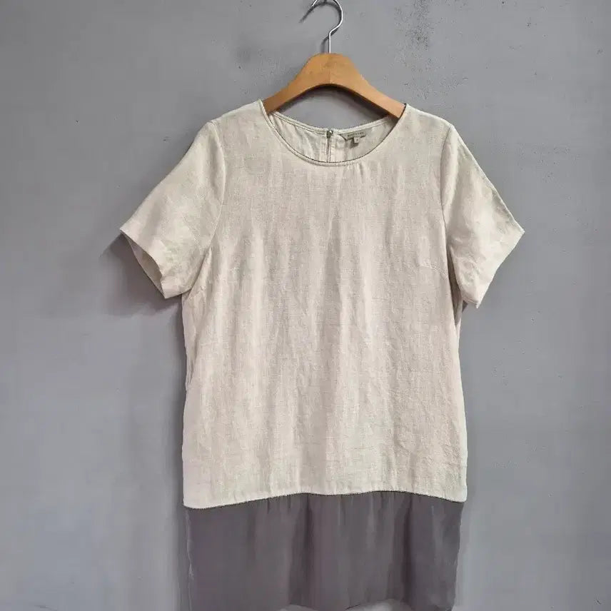 [BUNJANG] Angel & Italy 100% Linen Blouse / Angel & Italy 린넨 100% 블라우스