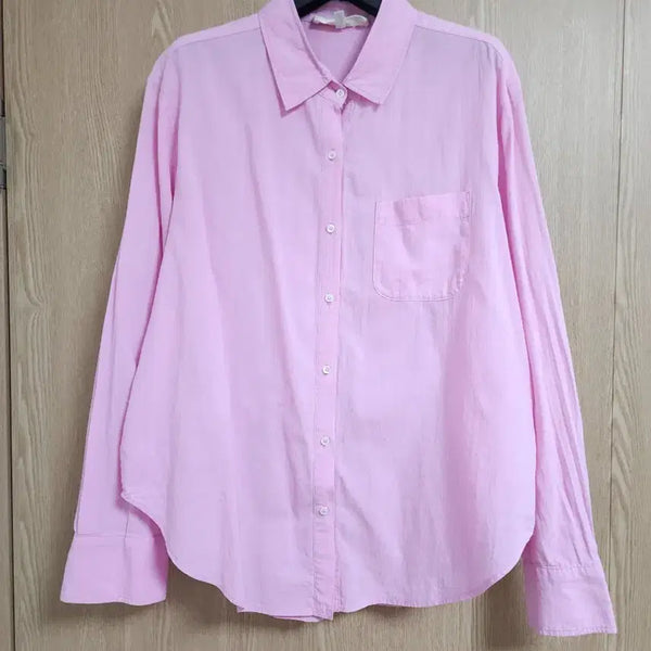 [BUNJANG] Atelier Vanessa Bruno 22 Pink Cotton Blouse / 22년 아떼바네사브루노) 핑크 코튼 블라우스