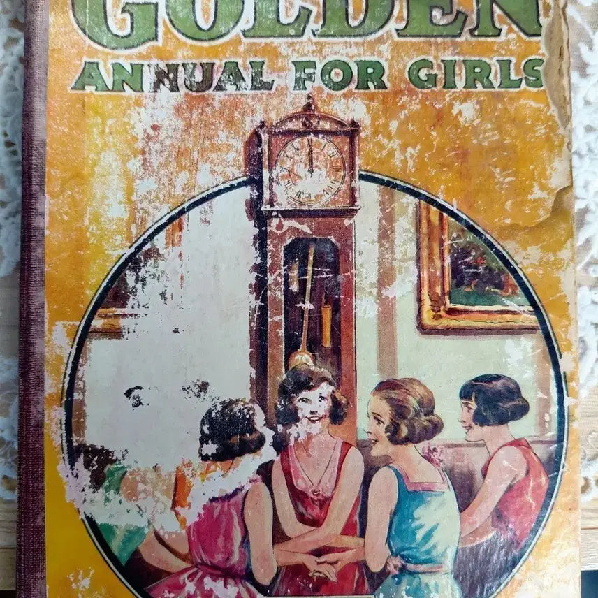 [BUNJANG] 1933 Girl's Yearbook Antique Book / Antique)1933년 소녀 연감 앤틱북