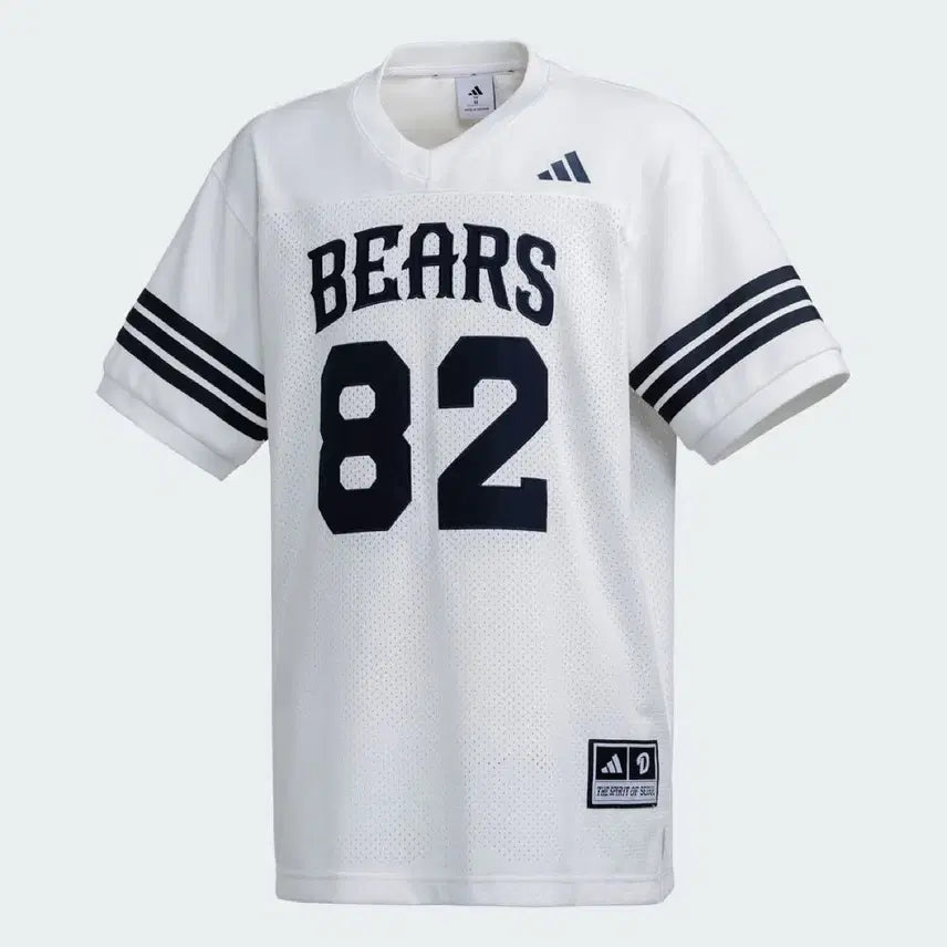 [BUNJANG] Adidas x Doosan Bears Short Sleeve T-Shirt White / 아디다스X두산베어스 숏 슬리브 티셔츠 화이트