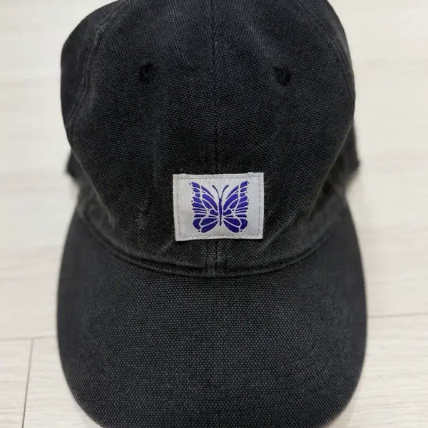 [BUNJANG] Needles Workers Cap 16oz Cotton Canvas Black / 니들스 모자