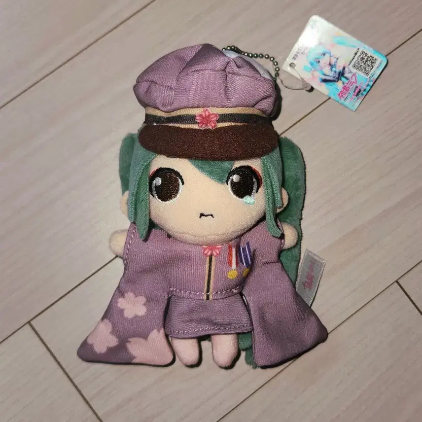 [BUNJANG] Hatsune Miku Senbonzakura Keyring Doll Vocaloid Keychain Mascot / 하츠네미쿠 천본앵 키링 고전 인형 보컬로이드 키체인 마스코트