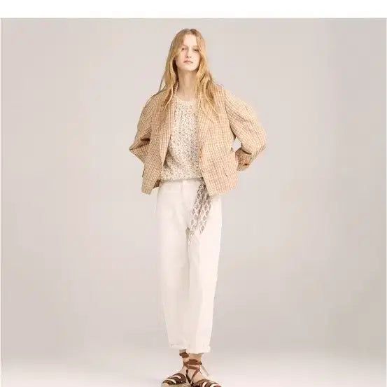 [BUNJANG] Thursday Island Volume Sleeve Short Jacket / 써스데이아일랜드 볼륨소매숏자켓