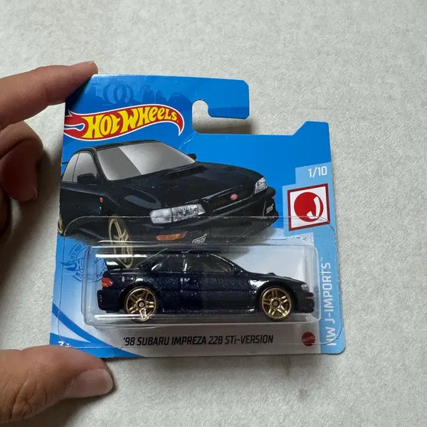 [BUNJANG] Hot Wheels '98 Subaru Impreza 22B STI-Version Car Model / 핫휠 원카 '98 SUBARU IMPREZA 미개봉