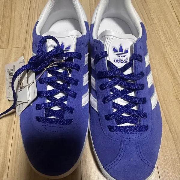 [BUNJANG] Adidas Gazelle 85 Blue Suede Sneakers (230) / 아디다스 가젤 85 블루 스웨이드 운동화 230