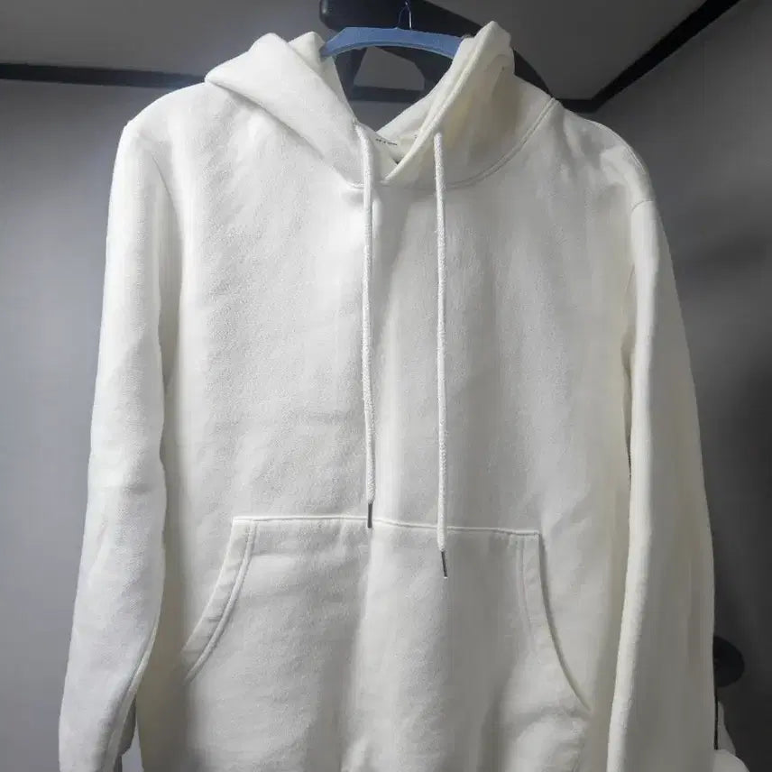 [BUNJANG] Wise Hoodie White L / 와이즈 후드티 L 화이트