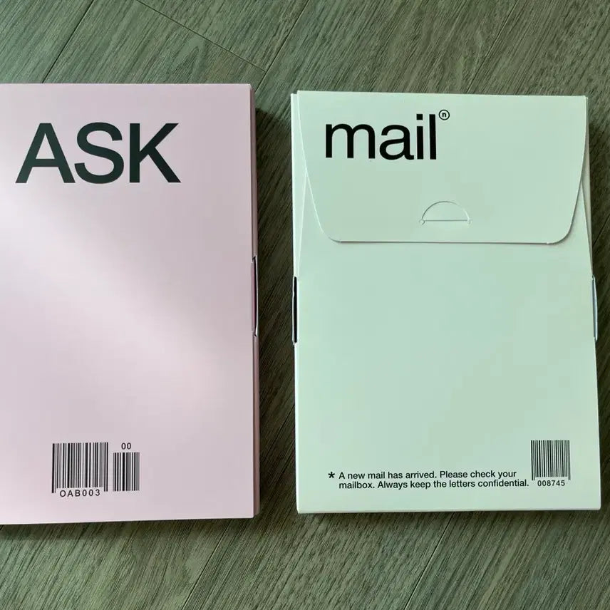 [BUNJANG] OAB ASK/mail Diary Set / OAB ASK / mail 다이어리